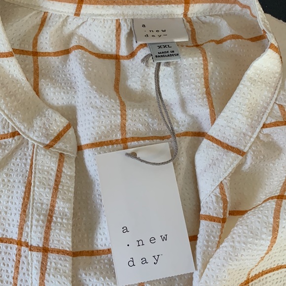 NWT A New Day Cream Blouse - Size XXL - Picture 11 of 13